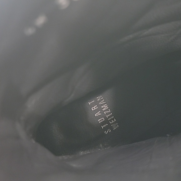 STUART WEITZMAN sz8 Pipenouveau Calf Hair Platform Bootie Zebra Print RA… - Picture 13 of 13